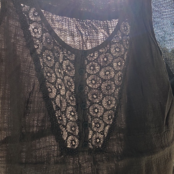 Olive green Eddie Bauer tank top - Picture 3 of 3